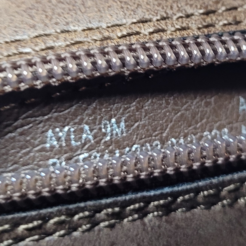 Frye And Co Ayla Womens Dark Brown Ankle Boots Size 9 - Picture 7 of 9